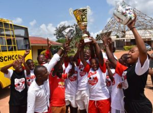 Kwale girls makes history by scooping 2018 East Africa soccer title