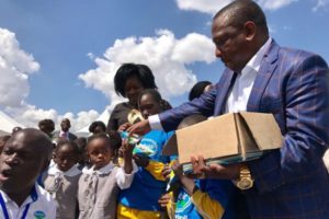 Sonko launches free milk project for children in ECDE centres