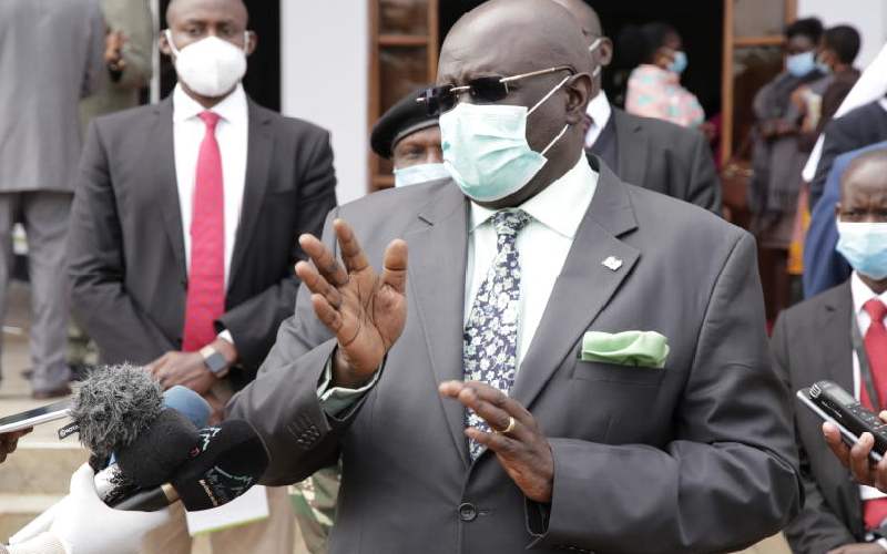 CS Magoha: We must listen to physicians before deciding on school reopening