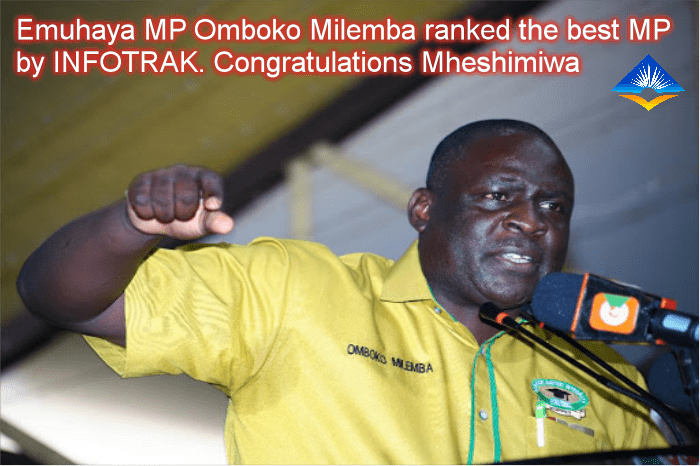 Former Kuppet Chair Omboko Milemba ranked the best MP