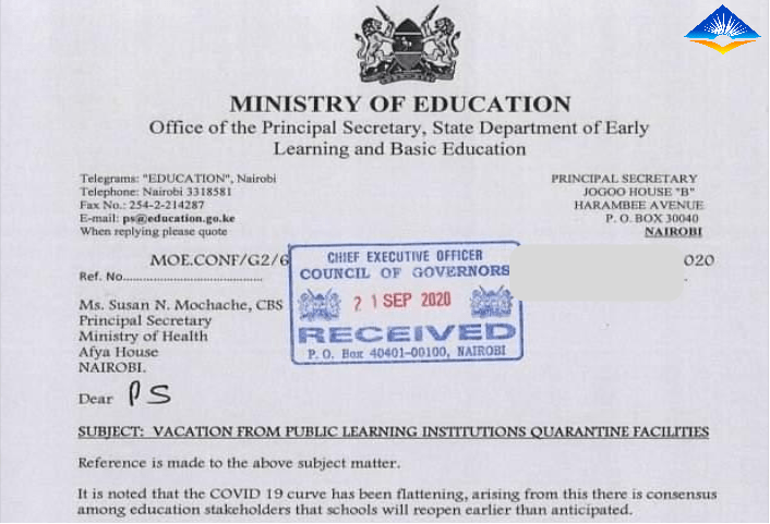 Ministry issues fresh directive a day after teachers were ordered back to school