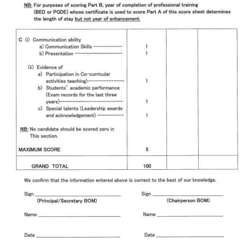 TSC guidelines for recruiting intern teachers 2021 (Secondary)