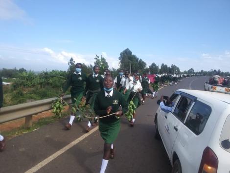 Lugulu girls high school students strike, protest over rape incident