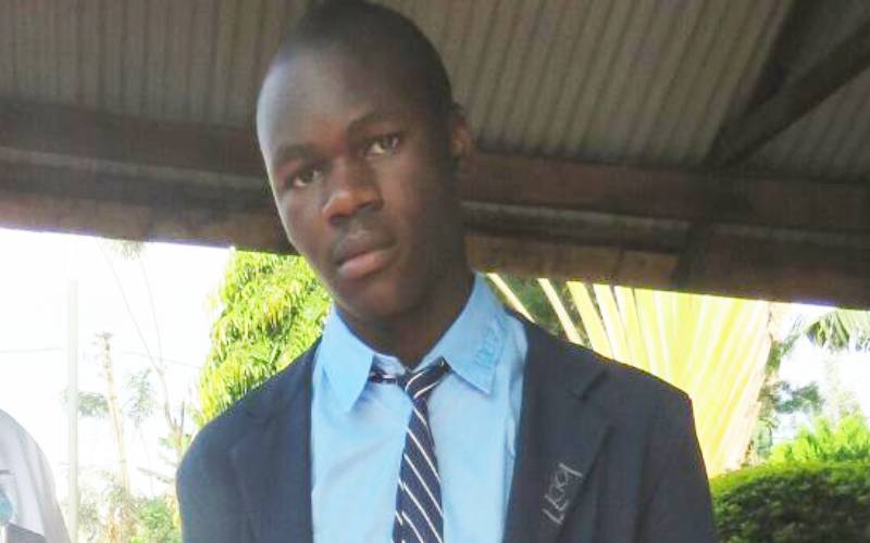 Top KCSE student Simiyu Wanjala says God, hardwork made him great