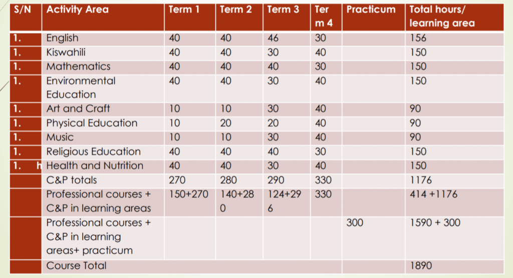 Diploma upgrading for P1 and ECDE teachers outlined