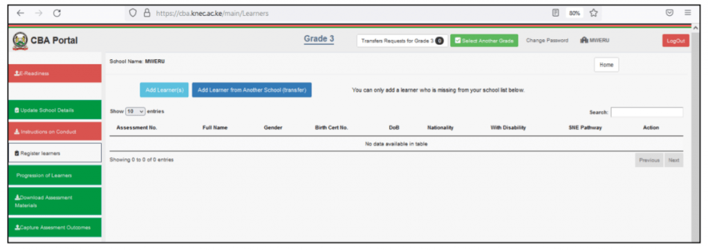 Knec guidelines for downloading and administering CBA assessments