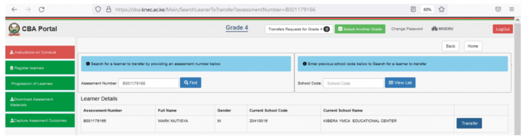 Knec guidelines for downloading and administering CBA assessments