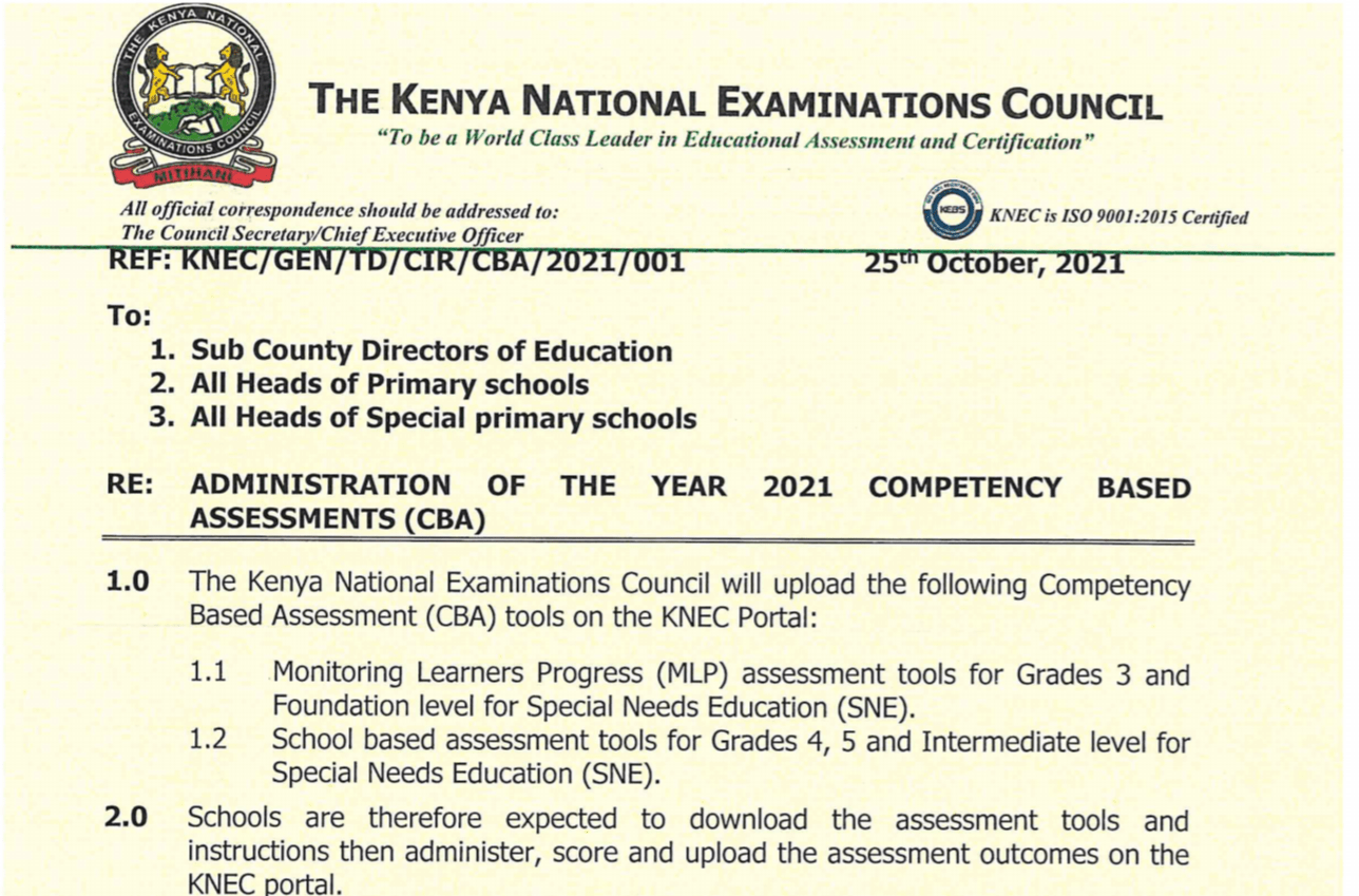 knec-announces-assessment-dates-for-grade-3-4-and-5