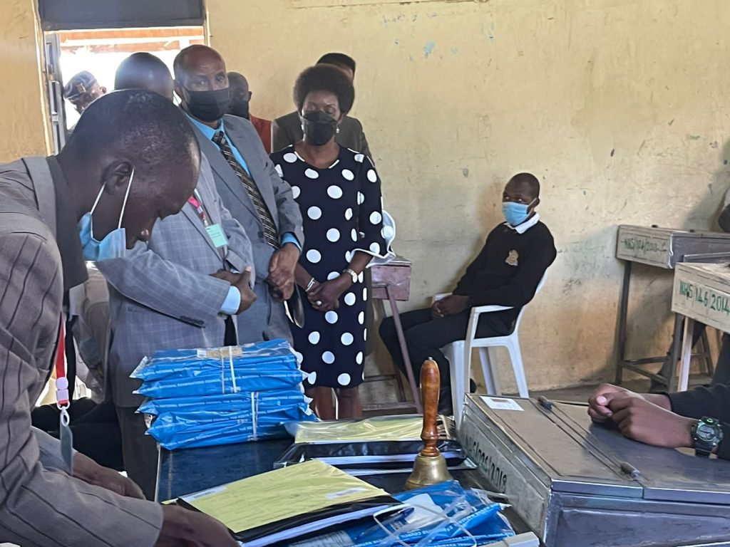 Nancy Macharia speaks on April CBC training of high school teachers