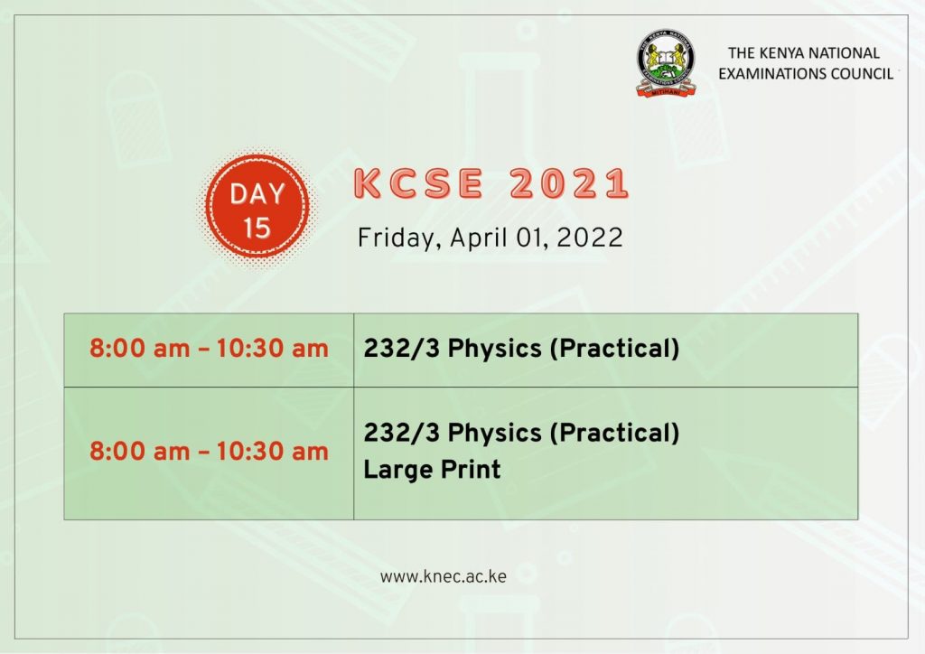 KCSE exams end as Magoha issue Form 1 selection guidelines