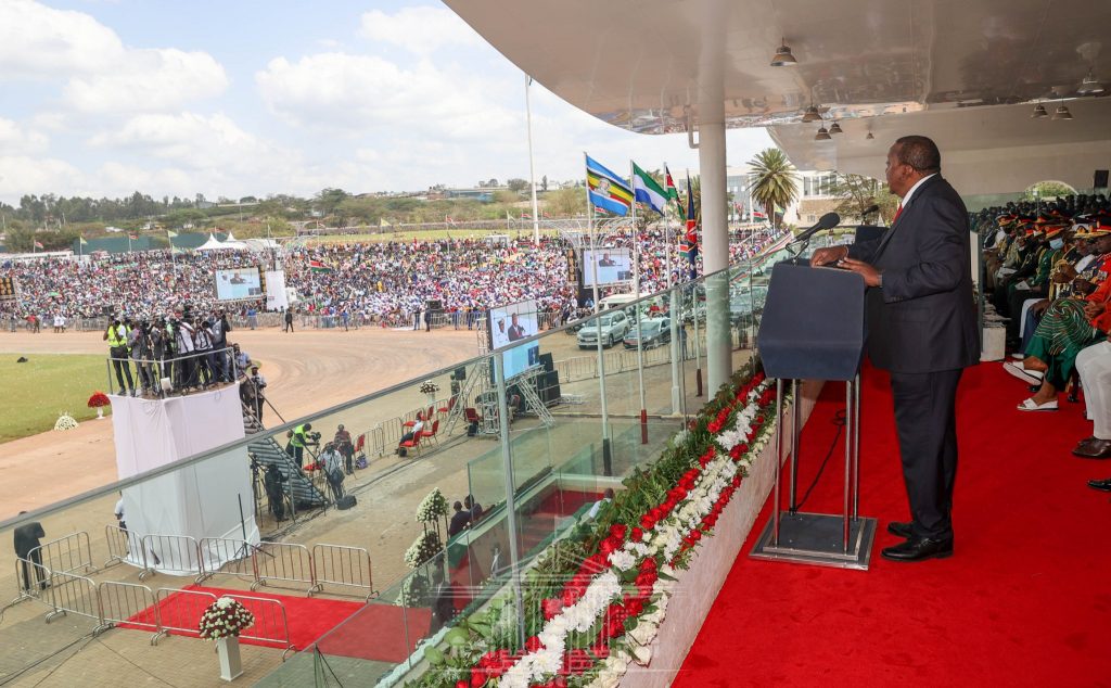 Uhuru urges incoming president to implement CBC says no turning back