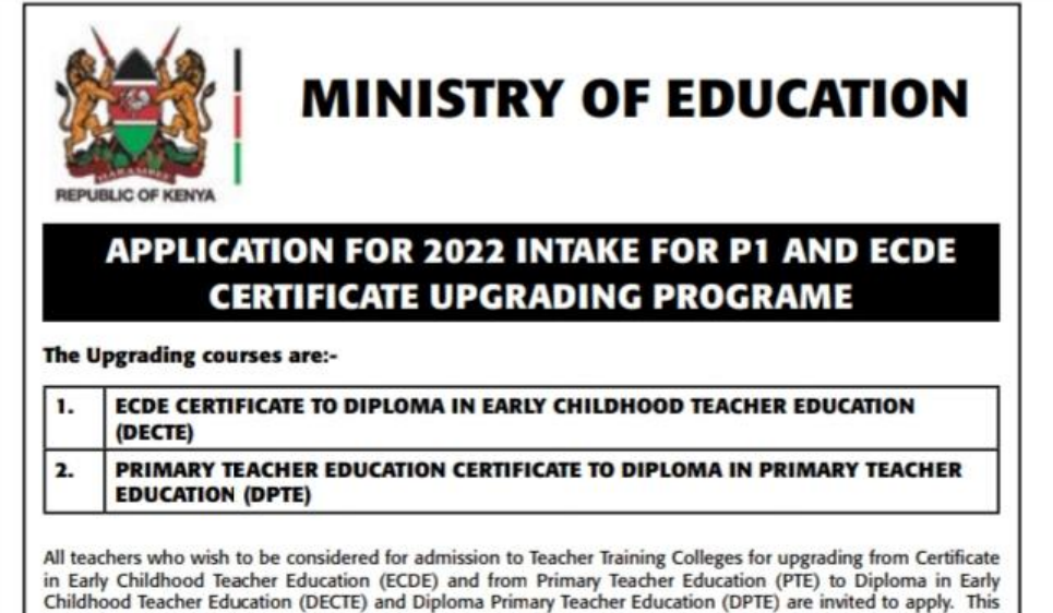 ministry-advert-p1-and-ecde-diploma-upgrading-april-2023-intake-how-to