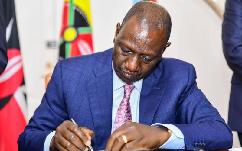 President Ruto announces 40% payrise spread over next 3 years