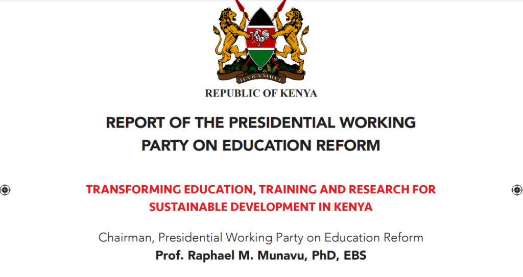 List of 21 proposals by Education taskforce report August 2023