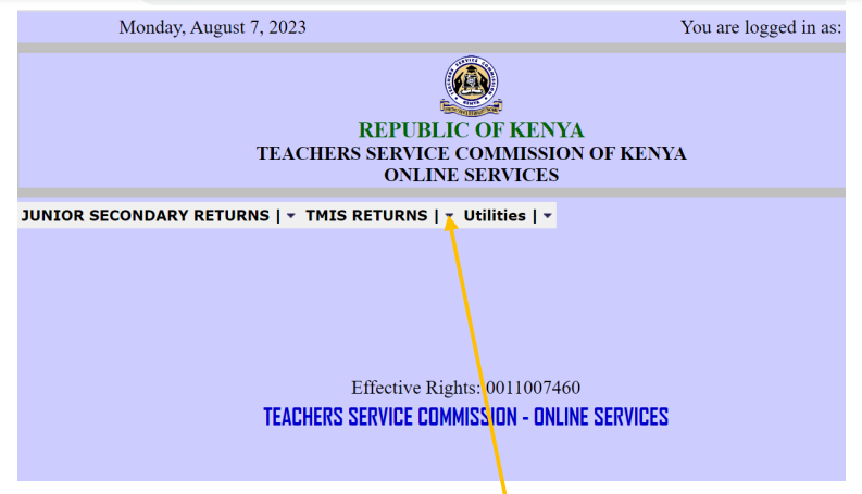 Step by step: How a headteacher can assign TPAD rights to deputy