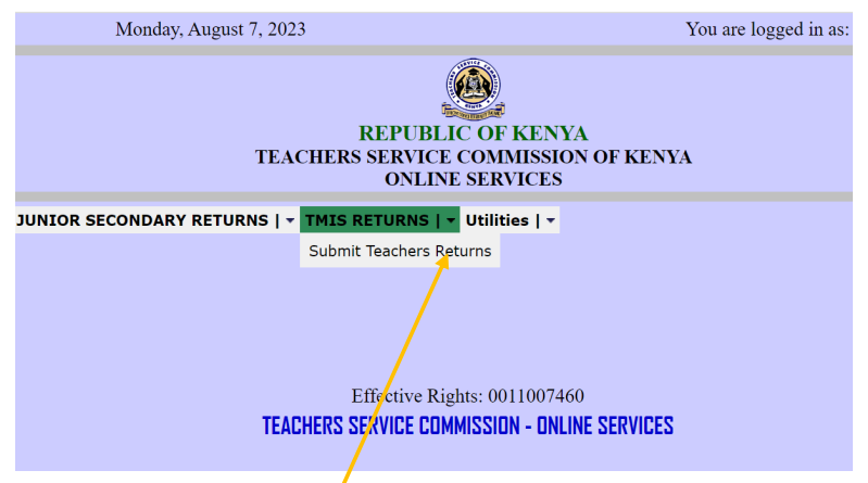 Step by step: How a headteacher can assign TPAD rights to deputy