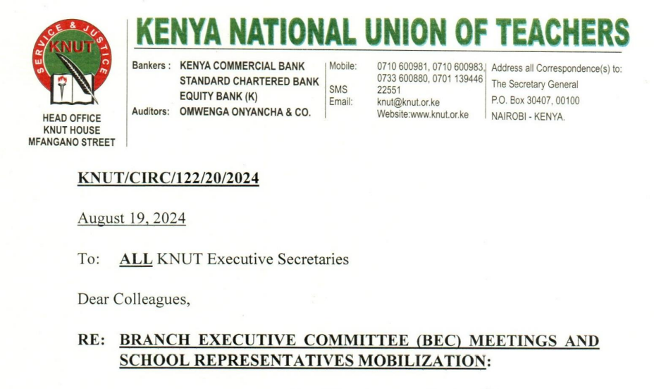 Knut issues strategy ahead of teachers strike on Monday