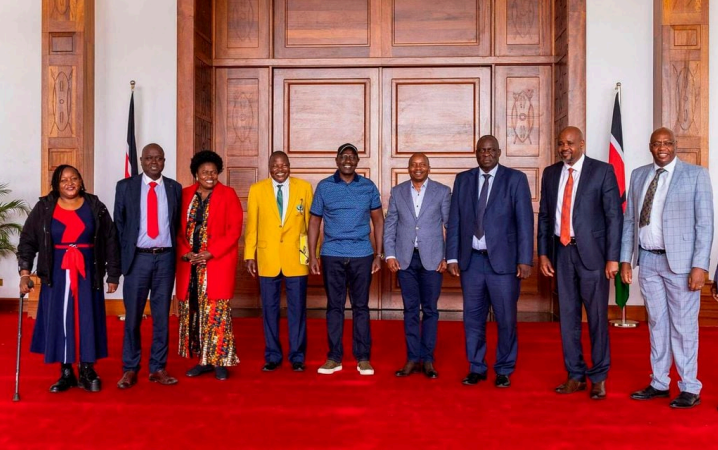 Ruto promises to fix union dues dry spell after Kuppet visit to statehouse