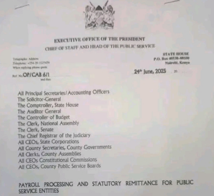 Circular: Teachers, public servants to get salaries by 20th every month